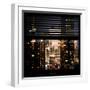 View from the Window - Manhattan Night-Philippe Hugonnard-Framed Photographic Print