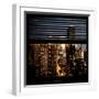 View from the Window - Manhattan Night-Philippe Hugonnard-Framed Photographic Print