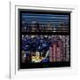 View from the Window - Manhattan Night-Philippe Hugonnard-Framed Photographic Print