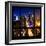 View from the Window - Manhattan Night-Philippe Hugonnard-Framed Photographic Print