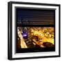 View from the Window - Manhattan Night-Philippe Hugonnard-Framed Photographic Print