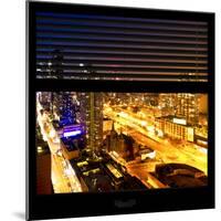 View from the Window - Manhattan Night-Philippe Hugonnard-Mounted Photographic Print