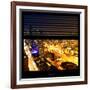 View from the Window - Manhattan Night-Philippe Hugonnard-Framed Photographic Print