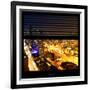 View from the Window - Manhattan Night-Philippe Hugonnard-Framed Photographic Print