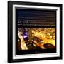 View from the Window - Manhattan Night-Philippe Hugonnard-Framed Photographic Print