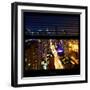 View from the Window - Manhattan Night-Philippe Hugonnard-Framed Photographic Print