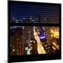 View from the Window - Manhattan Night-Philippe Hugonnard-Mounted Photographic Print