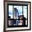 View from the Window - Manhattan Skyscrapers-Philippe Hugonnard-Framed Photographic Print