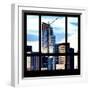 View from the Window - Manhattan Skyscrapers-Philippe Hugonnard-Framed Photographic Print