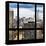 View from the Window - Manhattan Skyscrapers-Philippe Hugonnard-Stretched Canvas