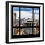 View from the Window - Manhattan Skyscrapers-Philippe Hugonnard-Framed Photographic Print