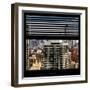 View from the Window - Manhattan Skyscrapers-Philippe Hugonnard-Framed Photographic Print