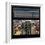 View from the Window - Manhattan Skyscrapers-Philippe Hugonnard-Framed Photographic Print