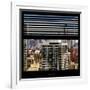 View from the Window - Manhattan Skyscrapers-Philippe Hugonnard-Framed Photographic Print