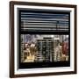 View from the Window - Manhattan Skyscrapers-Philippe Hugonnard-Framed Photographic Print