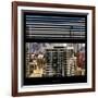 View from the Window - Manhattan Skyscrapers-Philippe Hugonnard-Framed Photographic Print