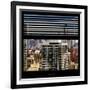 View from the Window - Manhattan Skyscrapers-Philippe Hugonnard-Framed Photographic Print