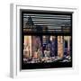 View from the Window - Manhattan Skyscrapers-Philippe Hugonnard-Framed Photographic Print