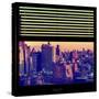 View from the Window - Manhattan Sunset-Philippe Hugonnard-Stretched Canvas