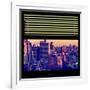 View from the Window - Manhattan Sunset-Philippe Hugonnard-Framed Photographic Print
