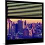 View from the Window - Manhattan Sunset-Philippe Hugonnard-Mounted Photographic Print