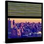 View from the Window - Manhattan Sunset-Philippe Hugonnard-Stretched Canvas