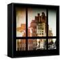 View from the Window - Manhattan Winter-Philippe Hugonnard-Framed Stretched Canvas