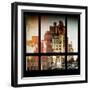 View from the Window - Manhattan Winter-Philippe Hugonnard-Framed Photographic Print