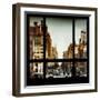 View from the Window - Manhattan Winter-Philippe Hugonnard-Framed Photographic Print