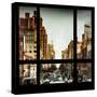 View from the Window - Manhattan Winter-Philippe Hugonnard-Stretched Canvas