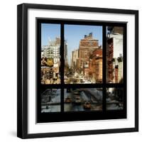 View from the Window - Manhattan Winter-Philippe Hugonnard-Framed Photographic Print