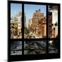 View from the Window - Manhattan Winter-Philippe Hugonnard-Mounted Photographic Print