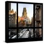 View from the Window - Manhattan Winter-Philippe Hugonnard-Stretched Canvas