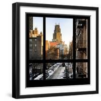 View from the Window - Manhattan Winter-Philippe Hugonnard-Framed Photographic Print