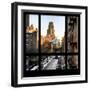 View from the Window - Manhattan Winter-Philippe Hugonnard-Framed Photographic Print