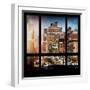 View from the Window - Manhattan Winter-Philippe Hugonnard-Framed Photographic Print