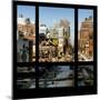 View from the Window - Manhattan Winter-Philippe Hugonnard-Mounted Photographic Print