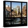View from the Window - Manhattan Winter-Philippe Hugonnard-Stretched Canvas