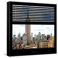 View from the Window - Manhattan-Philippe Hugonnard-Framed Stretched Canvas