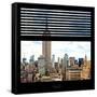 View from the Window - Manhattan-Philippe Hugonnard-Framed Stretched Canvas