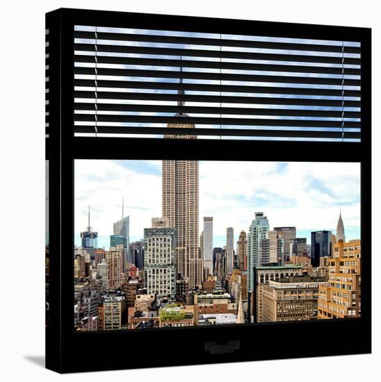 View from the Window - Manhattan-Philippe Hugonnard-Stretched Canvas