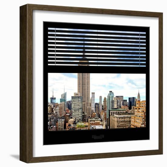 View from the Window - Manhattan-Philippe Hugonnard-Framed Photographic Print