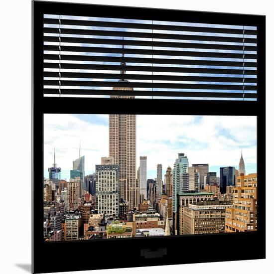 View from the Window - Manhattan-Philippe Hugonnard-Mounted Photographic Print