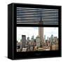 View from the Window - Manhattan-Philippe Hugonnard-Framed Stretched Canvas