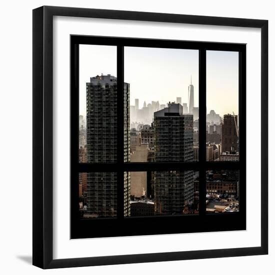 View from the Window - Manhattan-Philippe Hugonnard-Framed Photographic Print