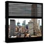 View from the Window - Manhattan-Philippe Hugonnard-Stretched Canvas