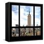 View from the Window - Manhattan-Philippe Hugonnard-Framed Stretched Canvas