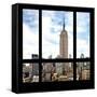 View from the Window - Manhattan-Philippe Hugonnard-Framed Stretched Canvas