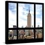 View from the Window - Manhattan-Philippe Hugonnard-Stretched Canvas