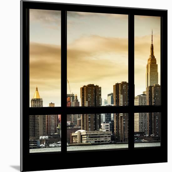 View from the Window - Manhattan-Philippe Hugonnard-Mounted Photographic Print